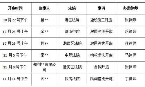 錦盾律所2021年10月27號-11月11<